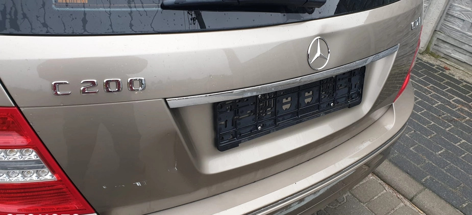 Mercedes-Benz Klasa C cena 13999 przebieg: 87500, rok produkcji 2008 z Góra małe 466